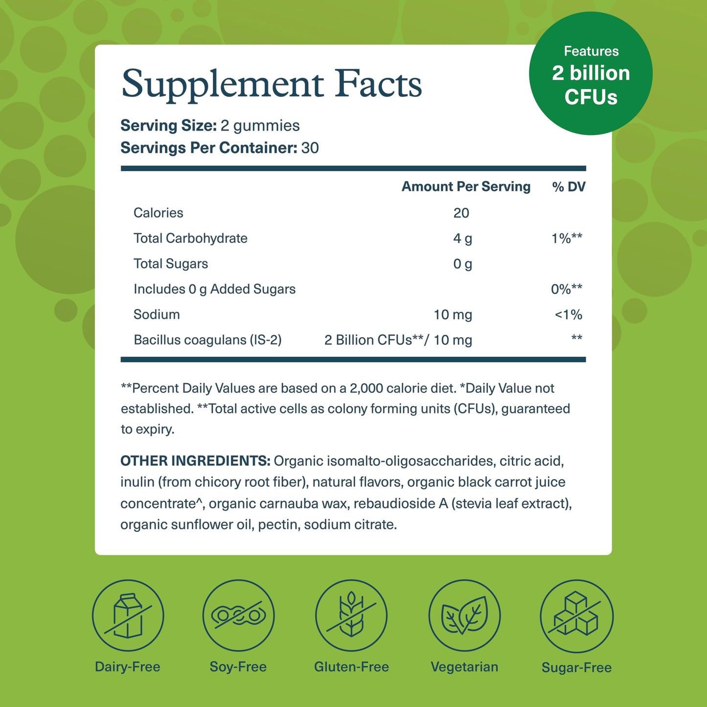 Youtheory Spore Probiotic – Vegan Gut Support, Bacillus Coagulans | 60 Gummies