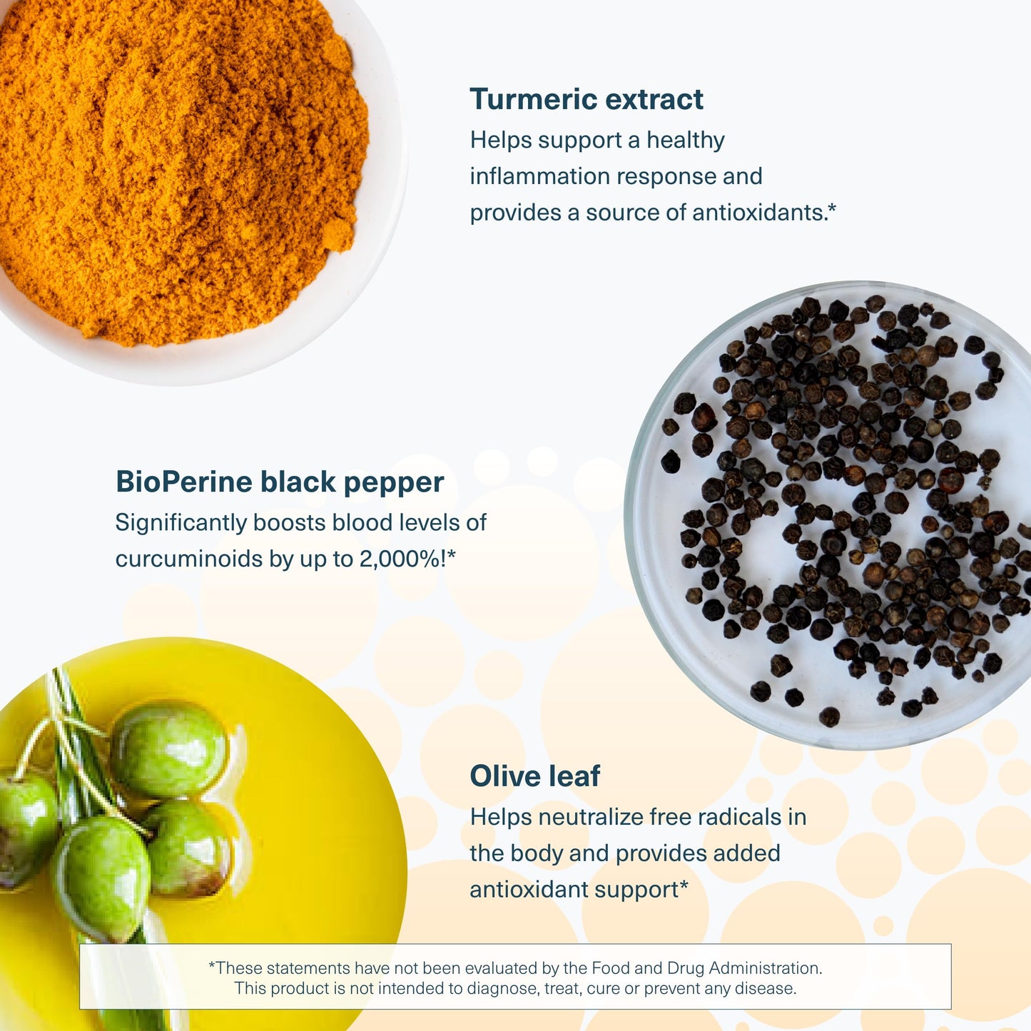 Youtheory Turmeric 450 mg with Black Pepper & Olive Leaf – Supports Joint & Brain Health