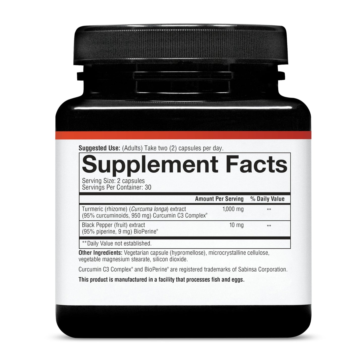 Youtheory Turmeric Extra Strength 1,000 mg | Curcumin with 10 mg BioPerine | 120 Veg Capsules
