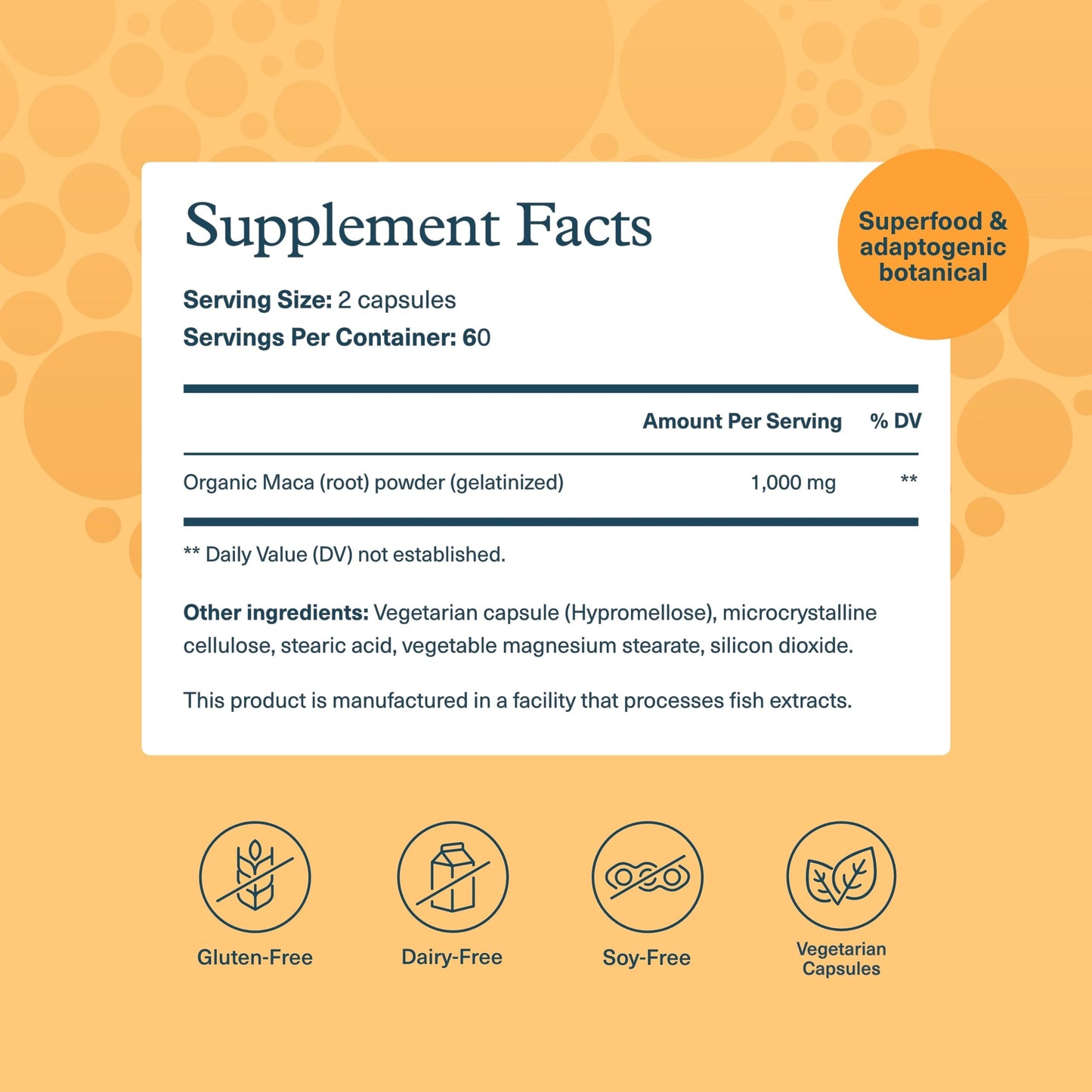 Youtheory Women's Maca Root - Vegan Energy & Menopause Support (120 Veg Capsules)