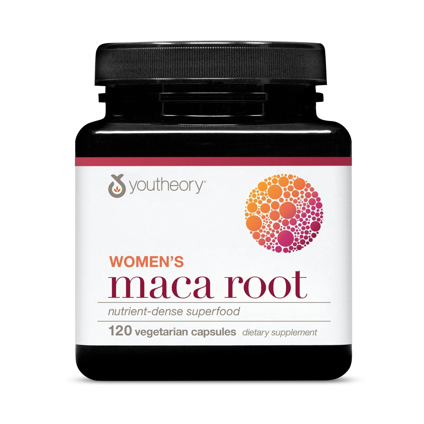 Youtheory Women's Maca Root - Vegan Energy & Menopause Support (120 Veg Capsules)