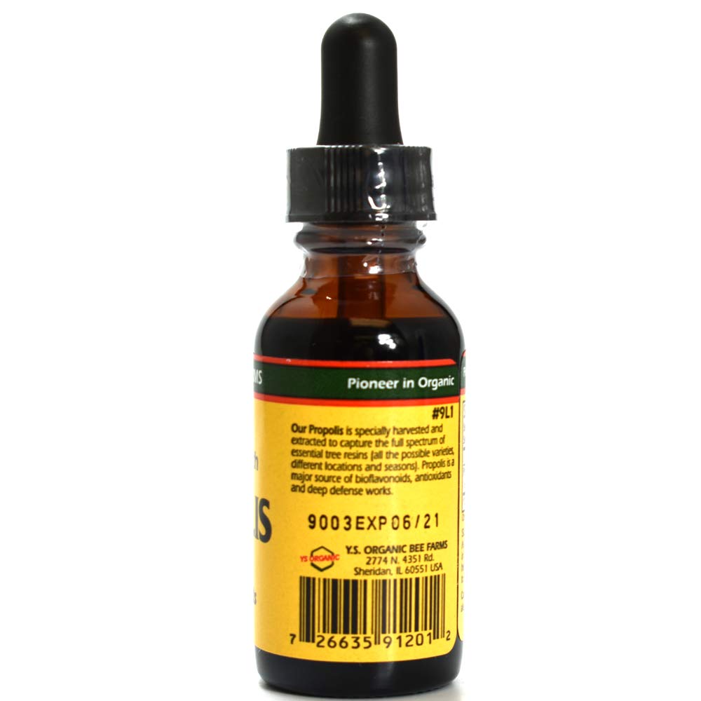 YS BEE FARMS Organic 70% Ultra Strength Propolis - 1 OZ