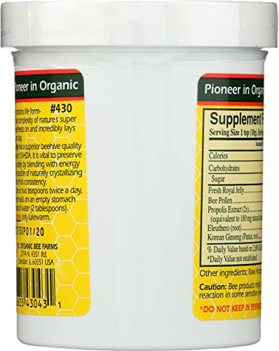 YS Royal Jelly/Honey Bee Ult Strength - 11.5 oz Gel | Y.S. Eco Bee Farms
