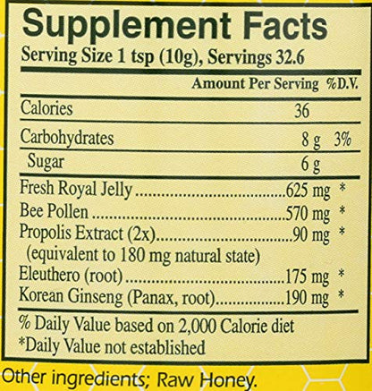 YS Royal Jelly/Honey Bee Ult Strength - 11.5 oz Gel | Y.S. Eco Bee Farms
