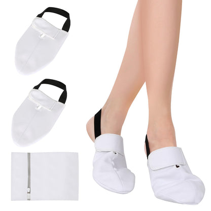 YUCOBE Castor Oil Pack Wrap for Feet – 2 Pcs Foot Detox Pads