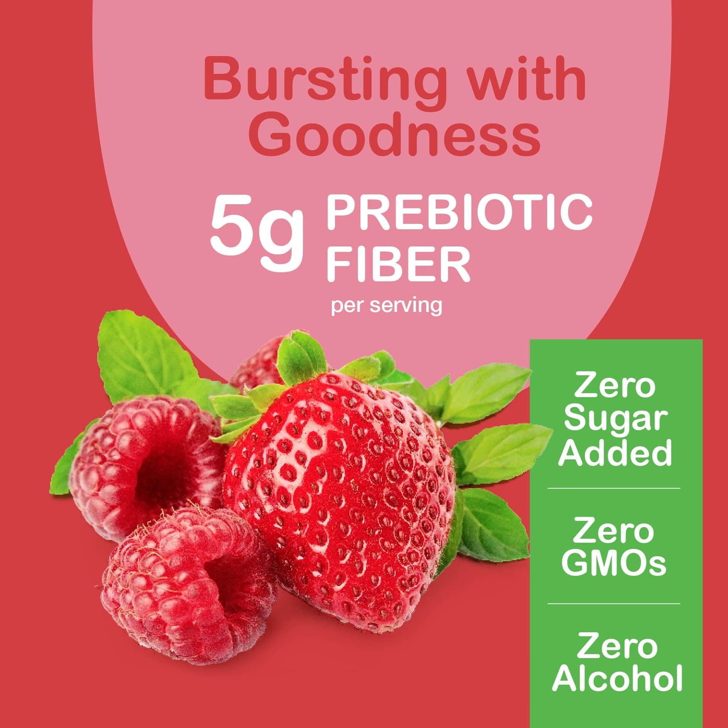 Yum-Vs Prebiotic Fiber Gummies - 5g Digestive Support, No Sugar Added, Keto (90 Count)