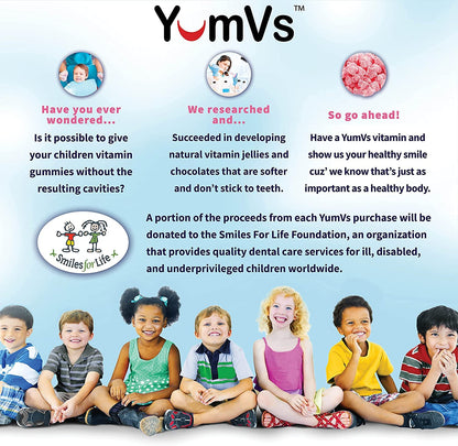 YUM-V'S Multivitamin Gummies - Sugar Free, Keto Friendly Vitamin Gummies (60 Count x 2)
