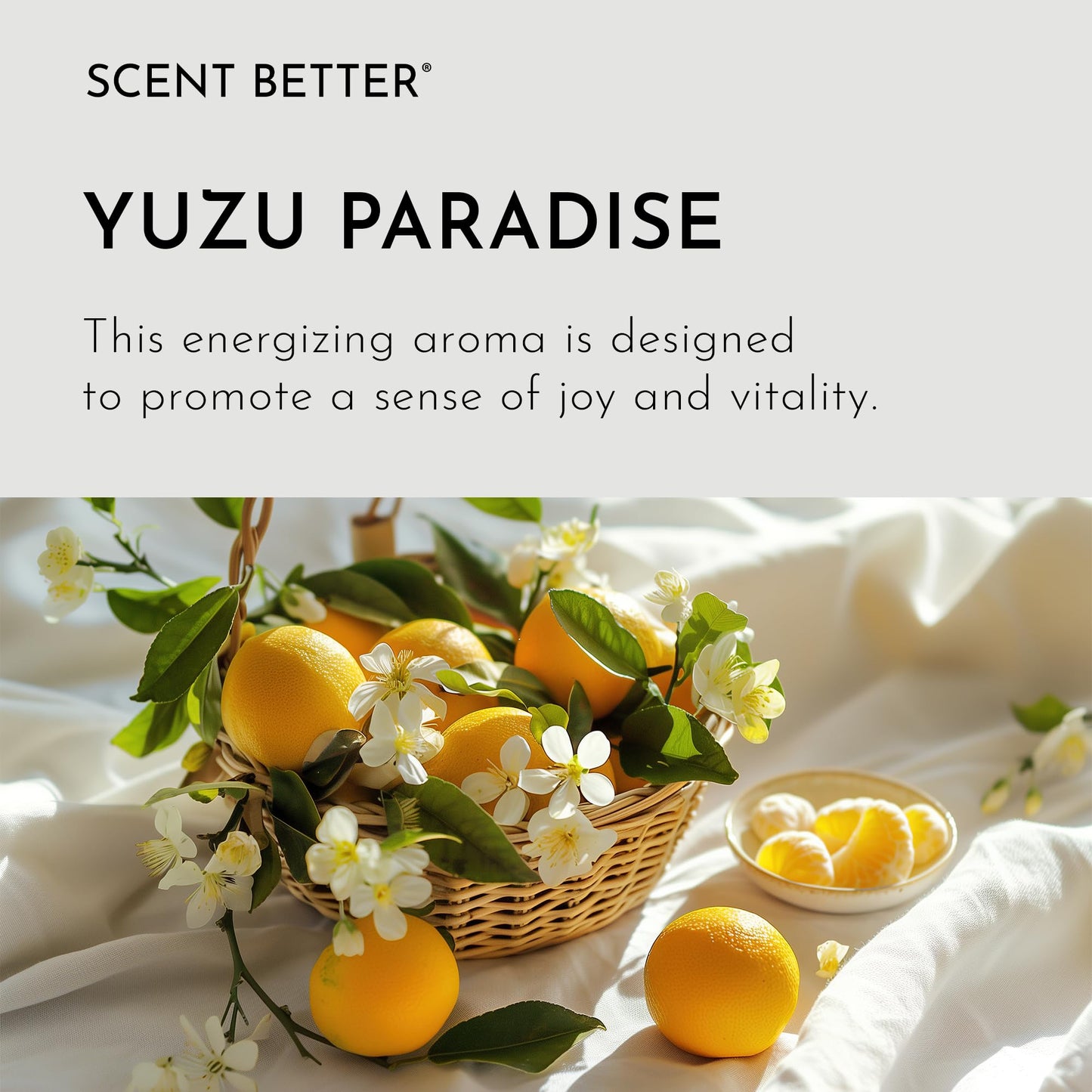 Scent Better Yuzu Paradise Essential Oil Blend for Diffusers (2 oz)
