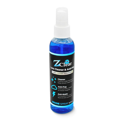 Z Clear Anti-Fog 6oz Spray – Glasses & Gear Anti-Fog Cleaner with Microfiber Cloth