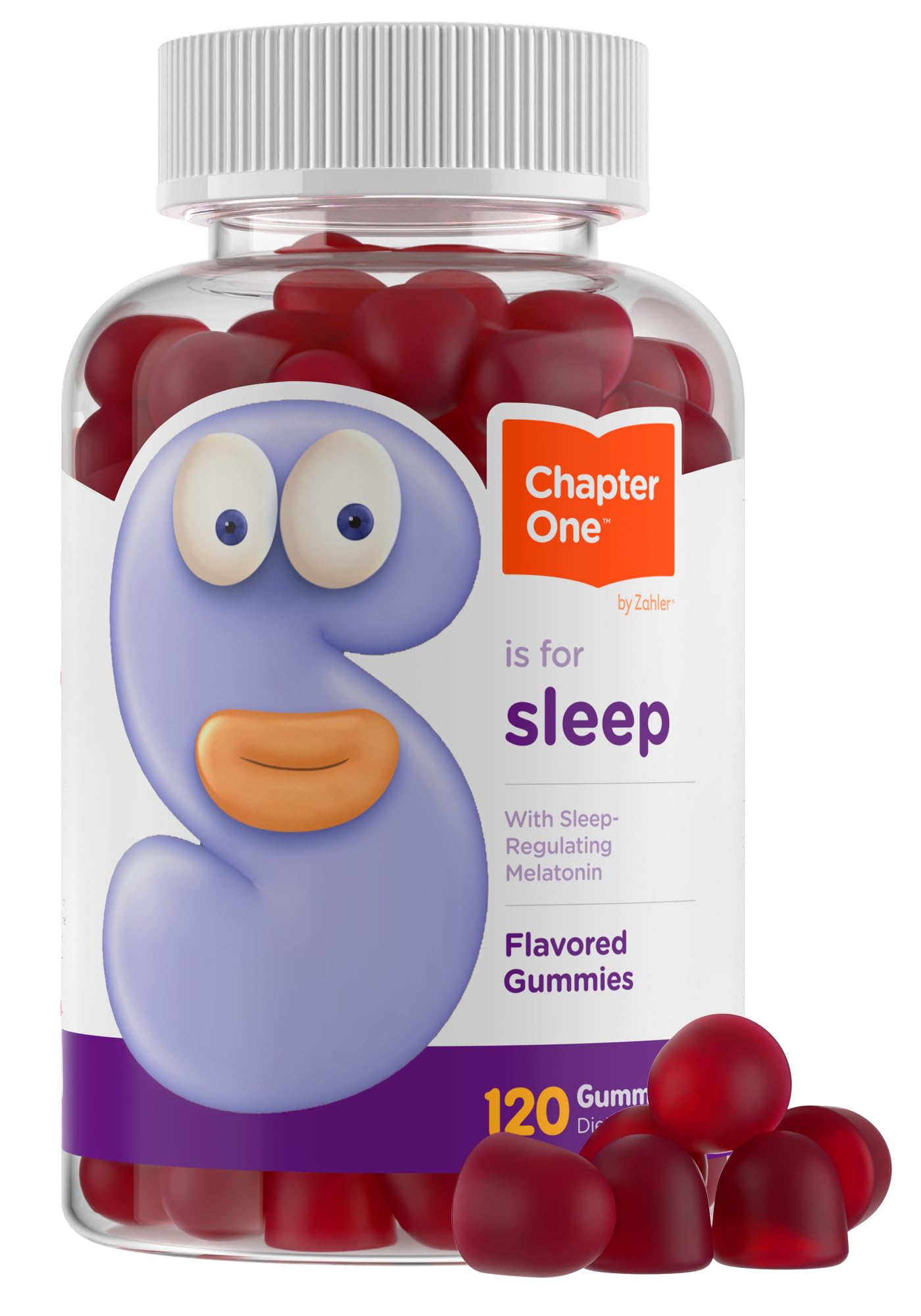 Zahler Chapter One Sleep Melatonin Gummies - 120 Count - 2.5 mg - Kosher, Natural Sleep Support