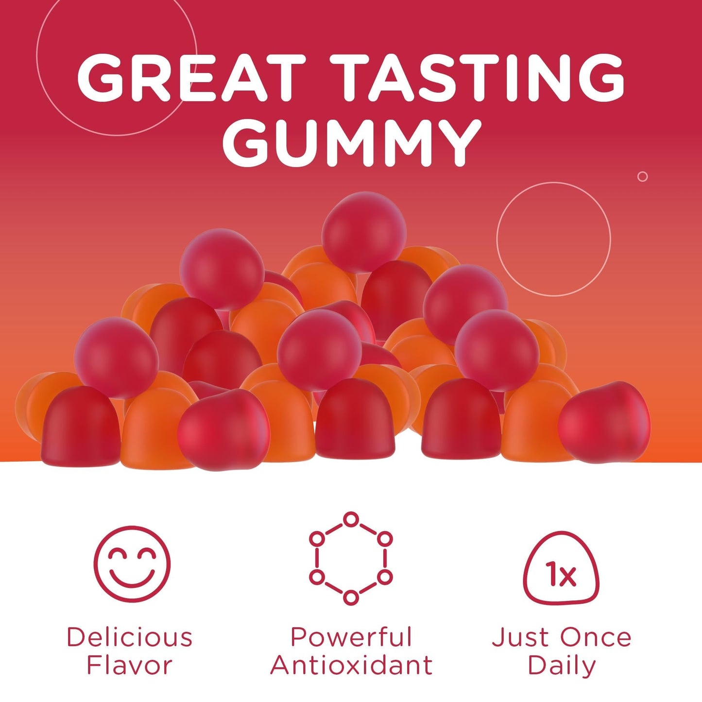 Zahler Chapter One Vitamin D3 1000 IU Gummies – 60 Count – Kosher, Made in USA