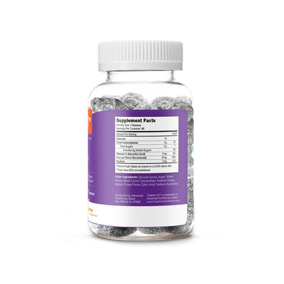 Zahler Chapter Six Iron Gummies – Iron Supplement with Vitamin C for Adults, 60 Flavored Gummies (10 mg) | Kosher Pareve