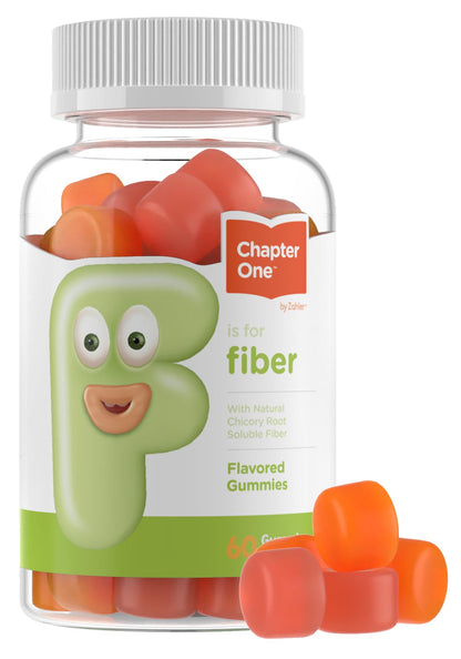Zahler Fiber Gummies for Adults & Kids – 60 Count | Kosher & Digestive Support