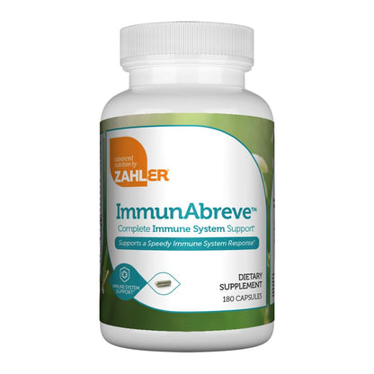 Zahler ImmunAbreve – Powerful Immune Support (180 Capsules) with Vitamin C, European Elder Fruit & Astragalus | Kosher