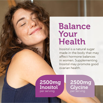 Zahler Inositol & Glycine Powder – Mood & Hormone Support (11.5 oz) | Kosher & Gluten Free
