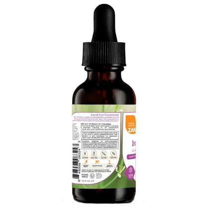 Zahler's Iron Drops - Gentle Liquid Iron Concentrate (2 oz)