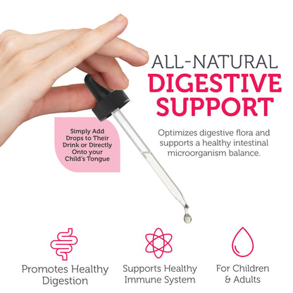 Zahler Kidophilus Liquid Probiotics for Kids – Fruit Punch, 4 fl oz
