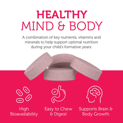 Zahler Kids Multivitamin Chewable | 90 Cherry Flavor | 20+ Vitamins