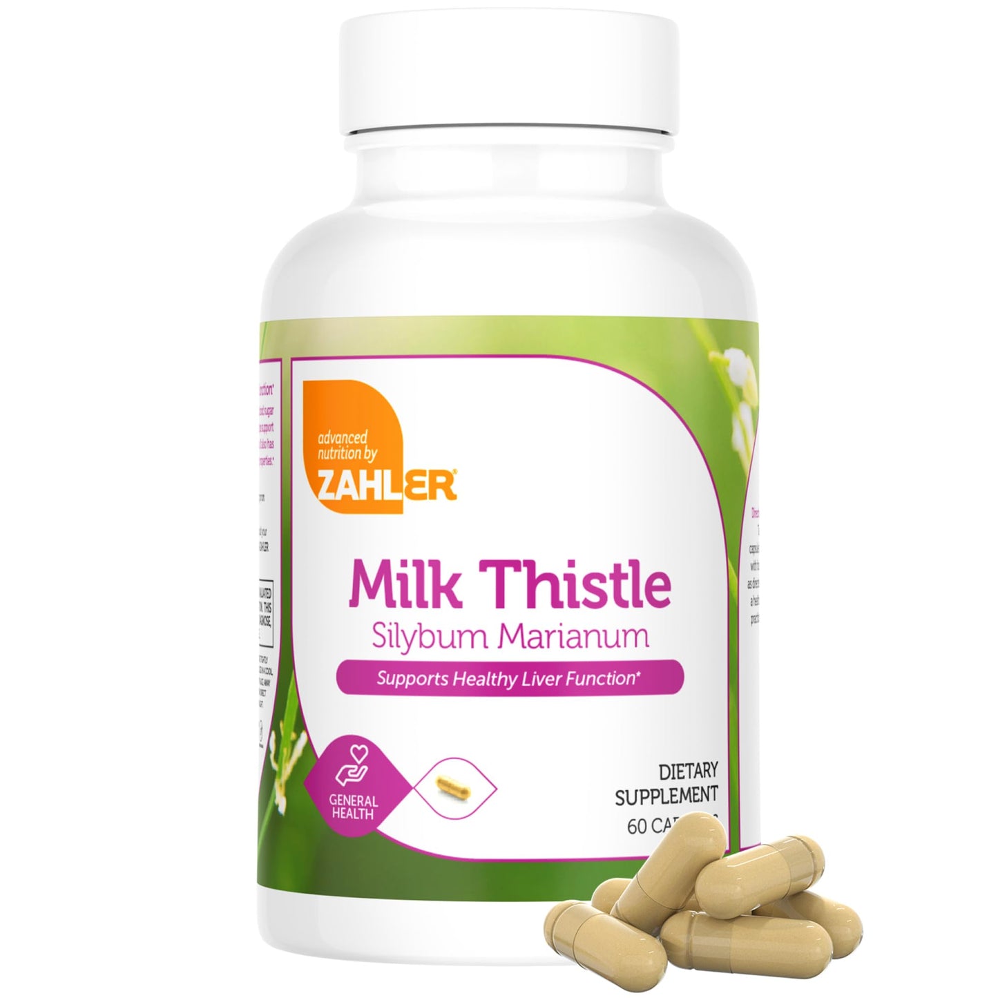 Zahler Milk Thistle Helps Support Healthy Liver Function