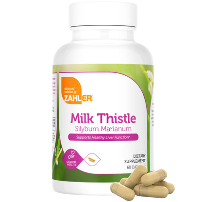Zahler Milk Thistle Helps Support Healthy Liver Function
