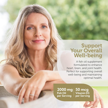 Zahler Omega 3 Platinum +D Burpless Fish Oil Softgels | Highest EPA & DHA, Kosher, 90 Softgels