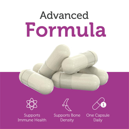 Zahler Vitamin D3 & K2 – Advanced D3 & K2 Formula for Bone Density & Calcium Absorption | 60 Capsules