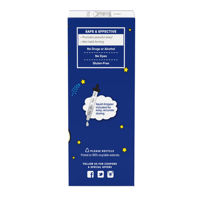 Zarbee's Kids Melatonin Liquid 1mg — Sleep Support for Ages 3+