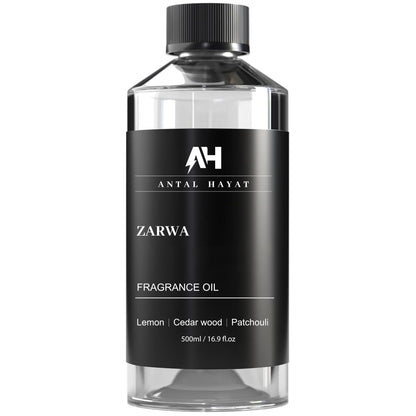 Zarwa 500ml Diffuser Oil – Creed Aventus Inspired Luxury Scent | Lemon, Cedarwood & Patchouli
