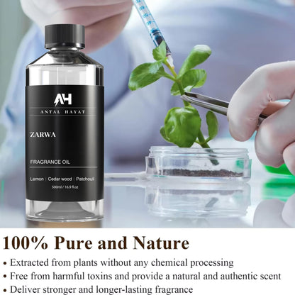 Zarwa 500ml Diffuser Oil – Creed Aventus Inspired Luxury Scent | Lemon, Cedarwood & Patchouli