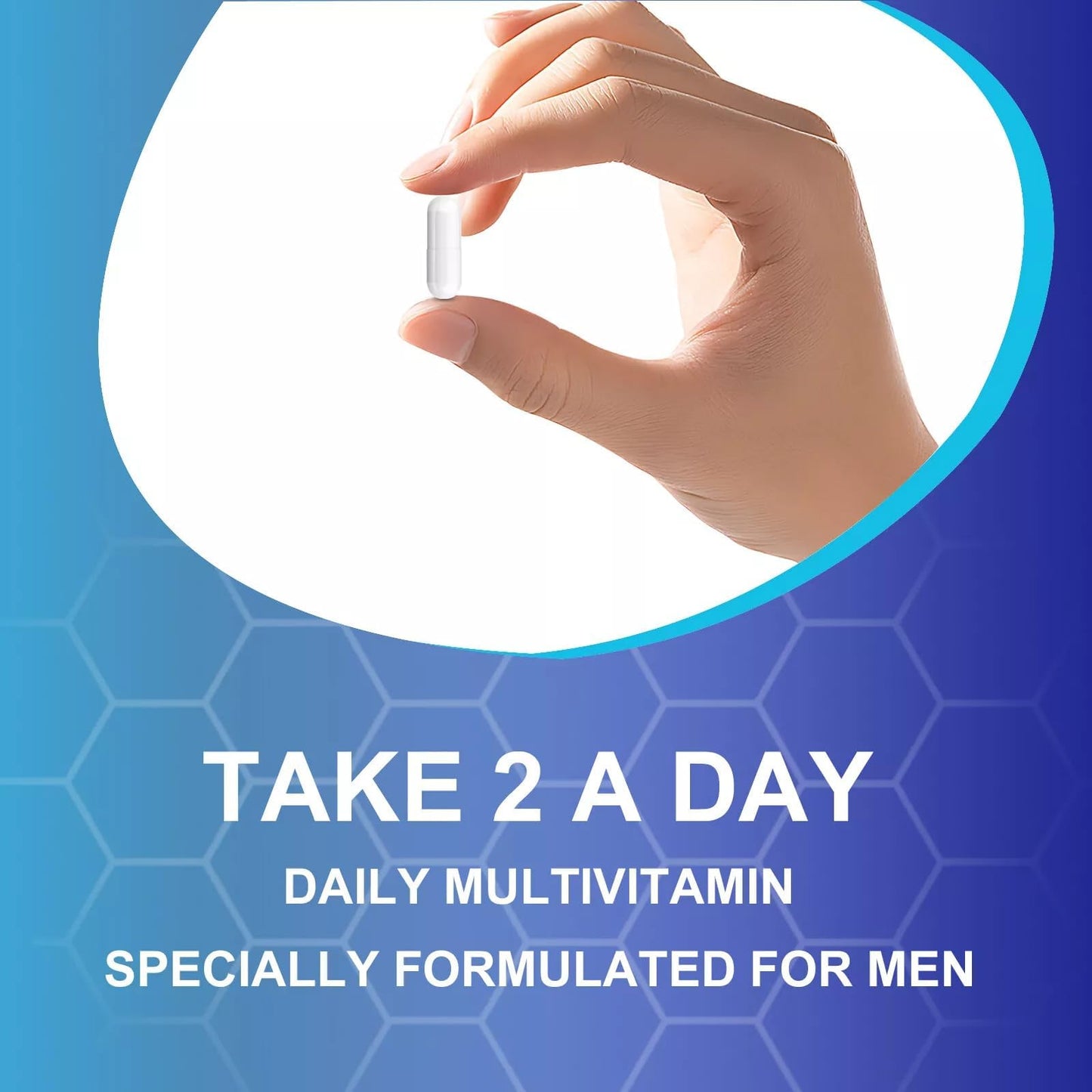 ZAYMAN Minis Multivitamin for Men 50+ | Vitamin D3, Zinc & B-Vitamins | 60 Capsules
