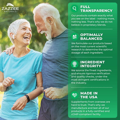 Zazzee USDA Organic Bilberry 20:1 Extract – 6000 mg, 120 Vegan Capsules, 4 Month Supply