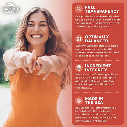 Zazzee GSE 3X Triple Strength Grapefruit Seed Extract - 4 oz, 500 Servings, 300 mg/Serving, Vegan, Gluten Free, Made in USA