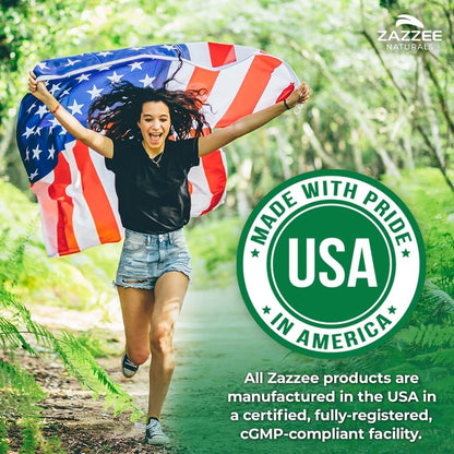 Zazzee USDA Organic Milk Thistle - 30:1 Extract, 7500 mg per Capsule | 60 Vegan Capsules | 80% Silymarin | Made in USA