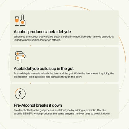 ZBiotics — Feel Better After Drinking, Wake Up Refreshed | 6-Pack Probiotic