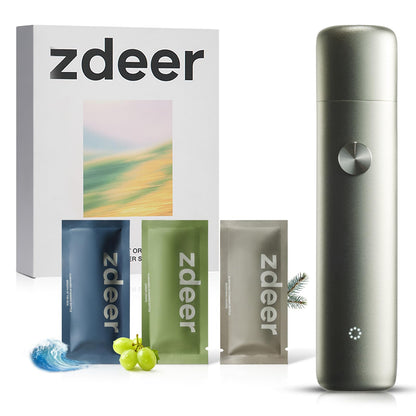 ZDEER Smart Electric Oral Spray – Probiotic Mouth Spray, Alcohol-Free, Travel Size, 3 Flavor Cartridges