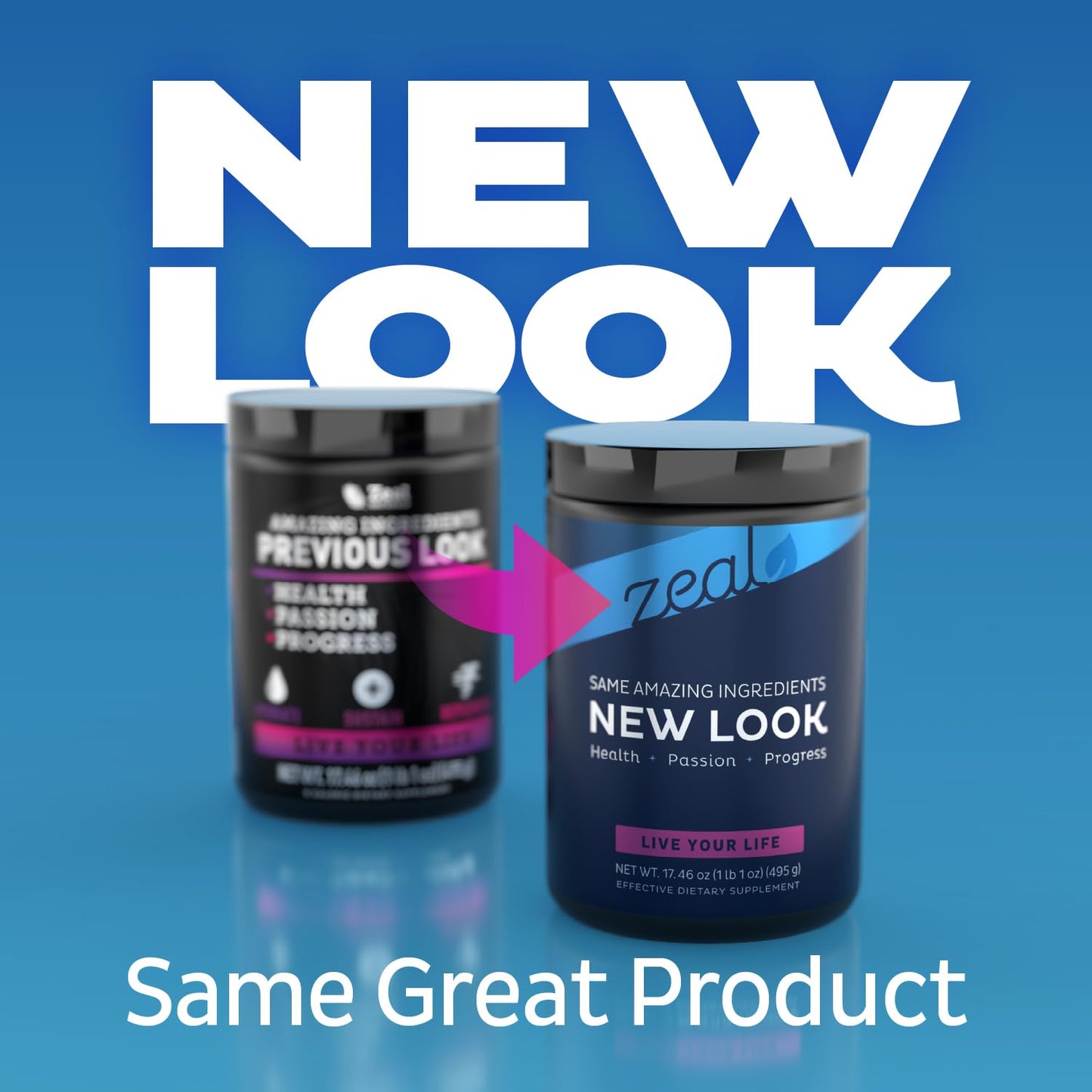 Zeal Micronized Creatine Monohydrate Powder – Unflavored, 5g per Serving | 72 Servings