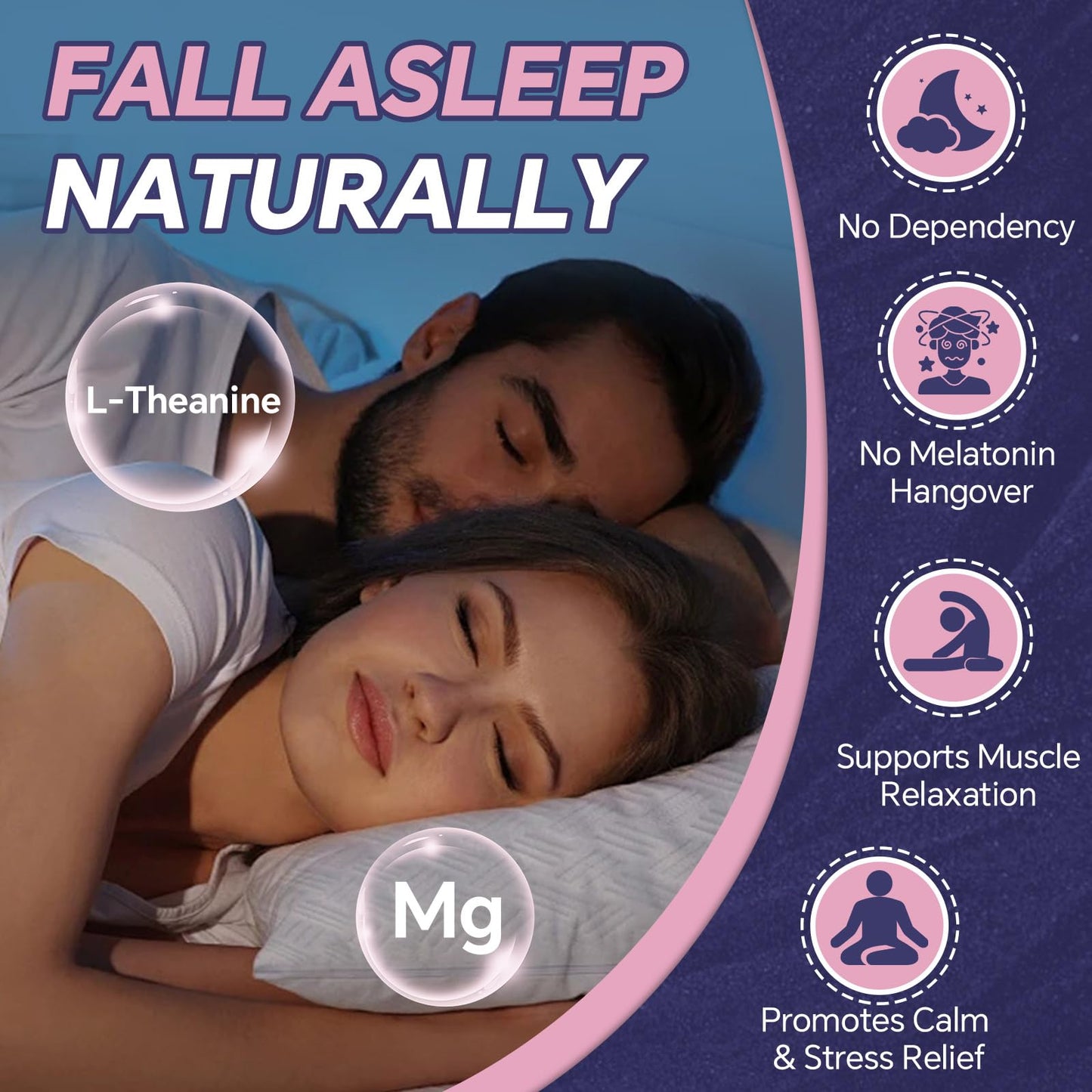 ZEBORA Magnesium Powder – 3-in-1 Chelated Mg (Glycinate, Citrate, Malate) for Sleep, Muscle & Brain Health | Vegan, Non-GMO, 10.58oz