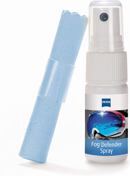 ZEISS Fog Defender System Anti-Fog Kit for Glasses – 3 Pack (3 Bottles & 3 Microfiber Cloths)