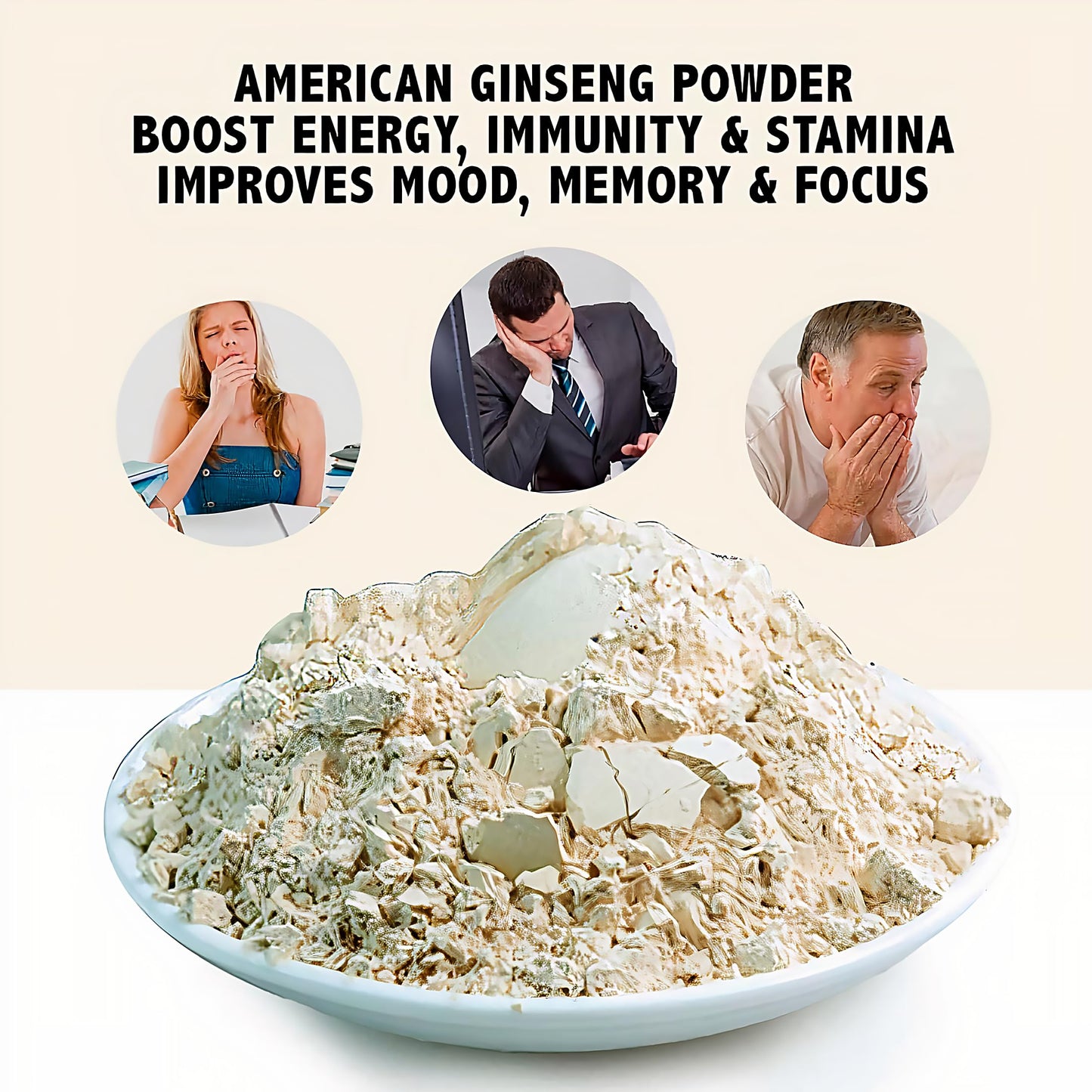 Zen Ginseng Powder 4 oz – Wisconsin American Ginseng, Non-GMO & Gluten Free