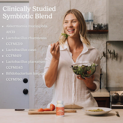 Zen Principle Zenculture™ – 4-in-1 Synbiotic Supplement (Probiotic + Prebiotic + Postbiotic + Digestive Enzymes) with CoreBiome® • 60 Capsules