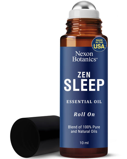 Zen Sleep Essential Oil Roll-On 10 ml – Calming Blend for Serenity & Deep Sleep | Nexon Botanics
