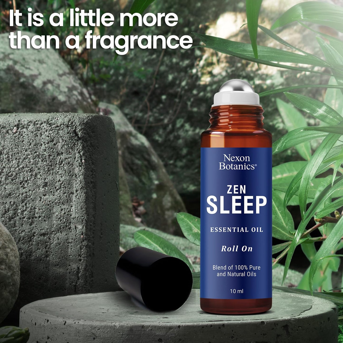 Zen Sleep Essential Oil Roll-On 10 ml – Calming Blend for Serenity & Deep Sleep | Nexon Botanics