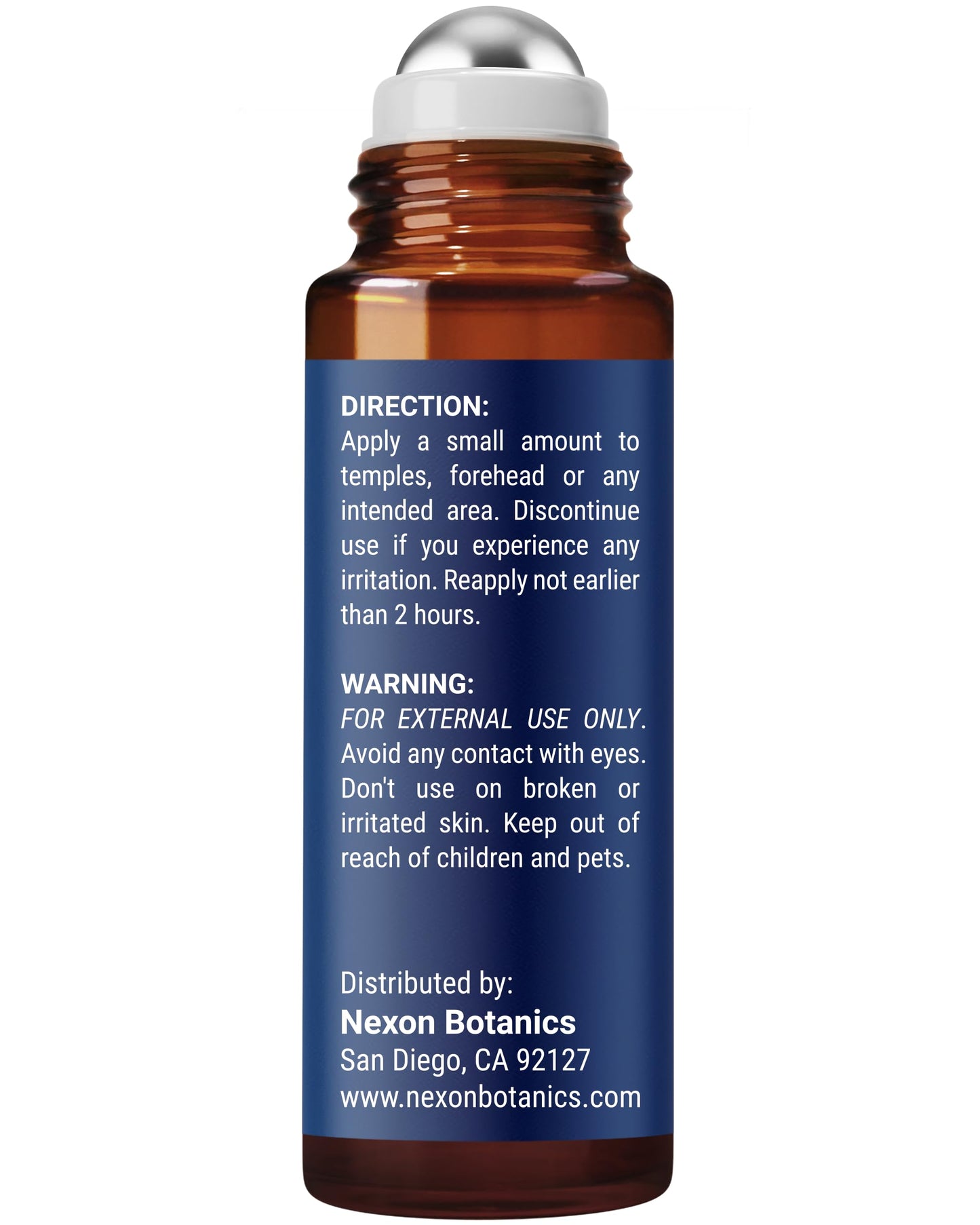 Zen Sleep Essential Oil Roll-On 10 ml – Calming Blend for Serenity & Deep Sleep | Nexon Botanics