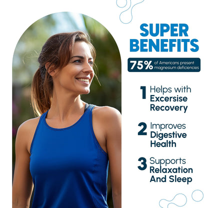 Zenavea Triple Magnesium Complex - 120 Vegan Capsules (180mg Mg)