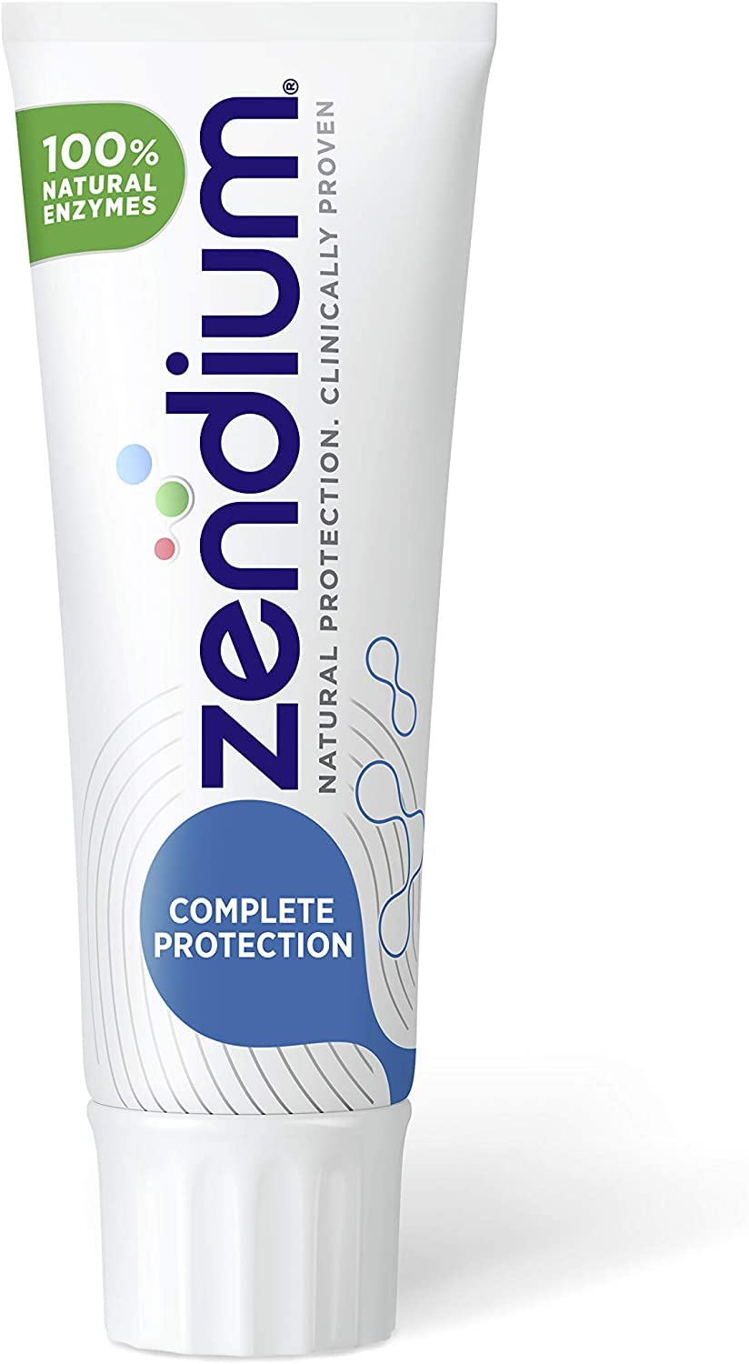 Zendium Complete Protection Toothpaste 75ml – 1 Tube | Cavity Protection & Fresh Breath
