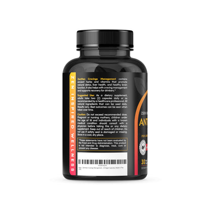 Zenmen Cravings Management - 30 Vegan Capsules, Made in the USA