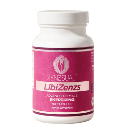 ZENZSUAL Libizenzs – Plant-Based Energy Support for Women | Caffeine-Free with Maca, Ashwagandha & Ginseng