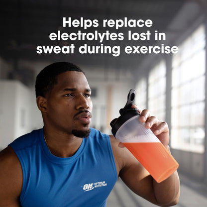 Optimum Nutrition Amino Energy + Electrolytes Powder – Tangerine Wave, 30 Servings