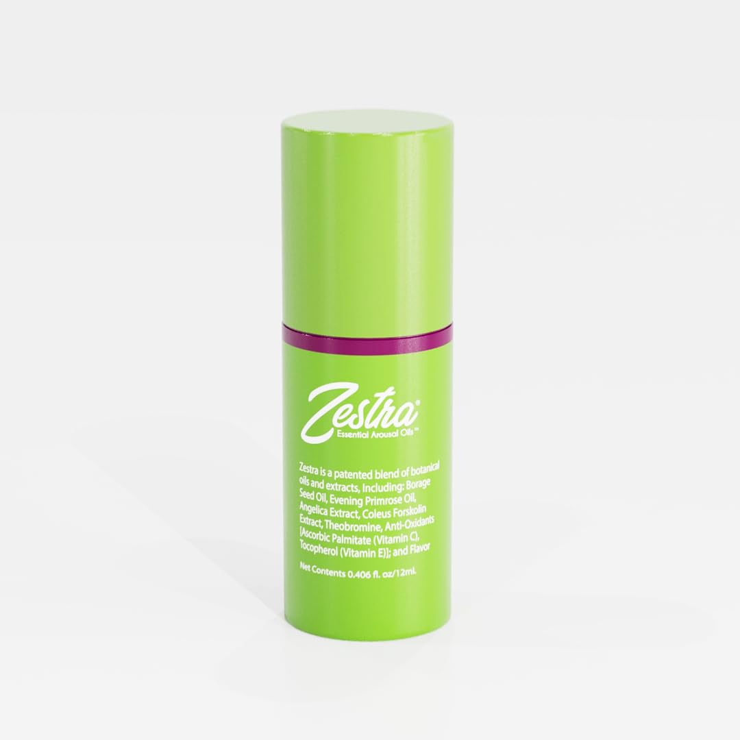 Zestra Essential Arousal Oil Blends – All-Natural, Non-Hormonal Arousal Gel for Women