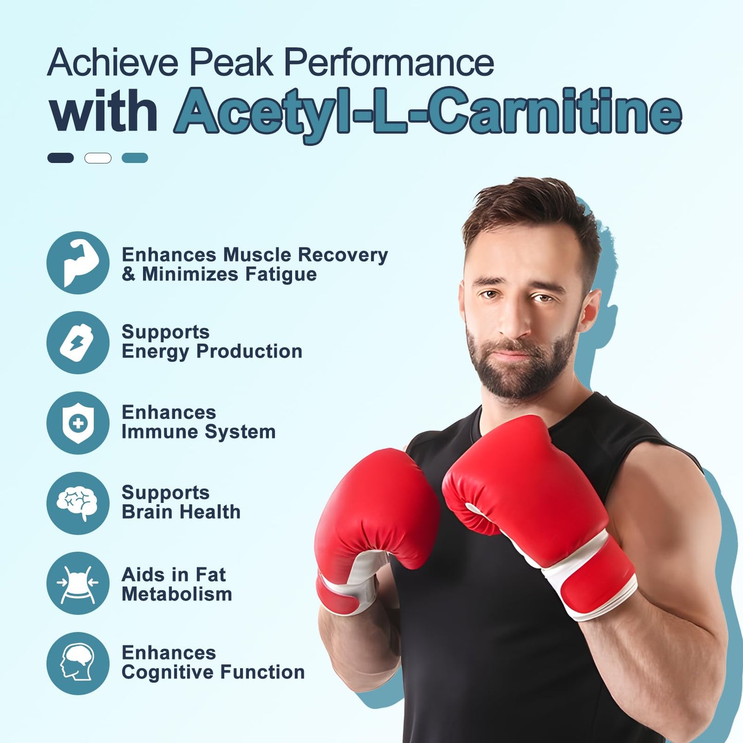 Zetelixia 2 Pack Sugar Free Acetyl L-Carnitine Gummies – Energy, Brain & Heart Health (Vegan, Non-GMO) 120 Count